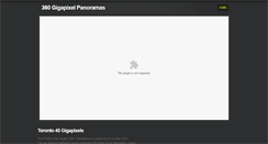 Desktop Screenshot of 360gigapixelpanoramas.com